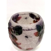 Vase « Araignées et Ronces » pâte de verre violette, rose et blanche de Gabriel ARGY-ROUSSEAU | Biron Vase "Araignées et Ronces" pâte de verre violette, rose et blanche de Gabriel ARGY-ROUSSEAU