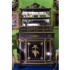 Meuble en ébène à décor lapis-lazuli NIII | Biron Meuble en ébène à décor lapis-lazuli NIII