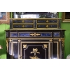 Meuble en ébène à décor lapis-lazuli NIII | Biron Meuble en ébène à décor lapis-lazuli NIII