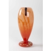 Vase à décor intercalaire de crosses de fougères SCHNEIDER 1925