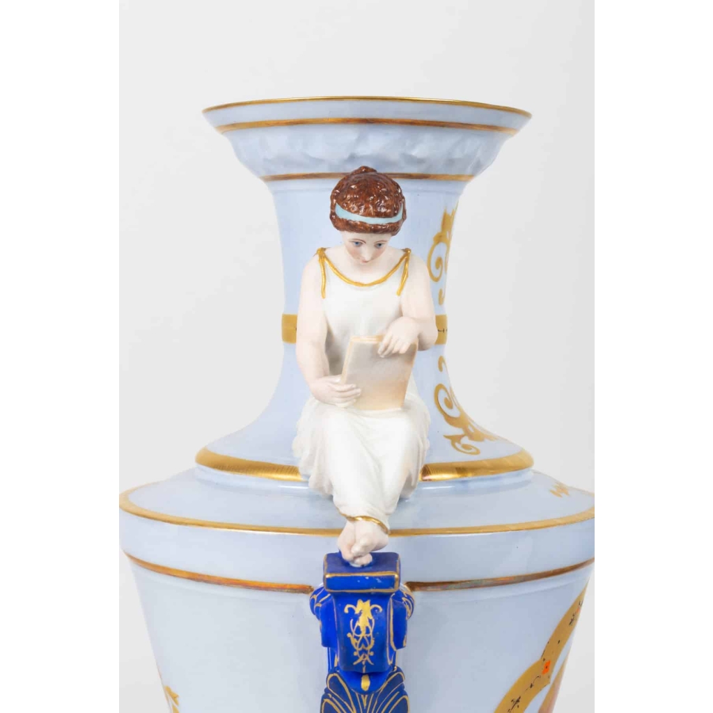 Paire de Vases d’après Boizot. Paris1860 | Biron Paire de Vases d'après Boizot. Paris1860