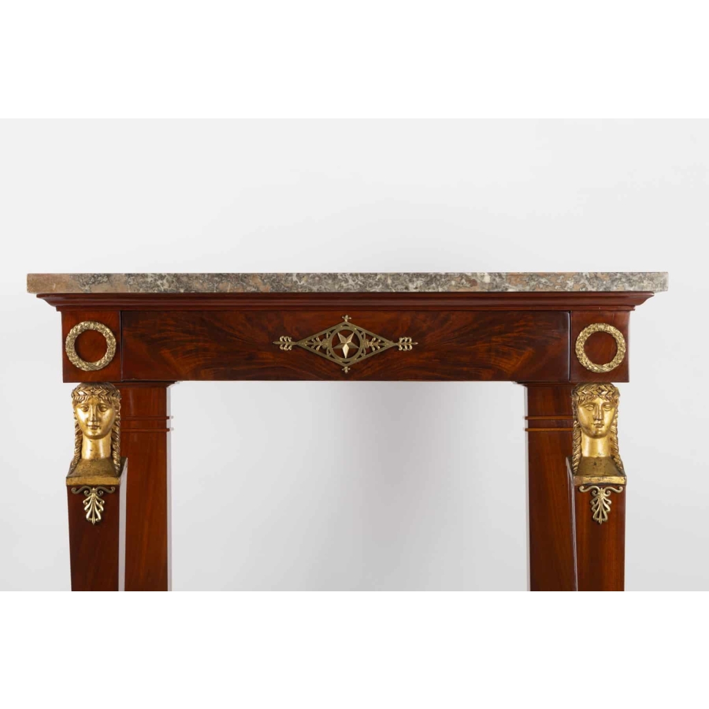 Console d’époque 1er Empire (1804 – 1815). | Biron Console d'époque 1er Empire (1804 - 1815).