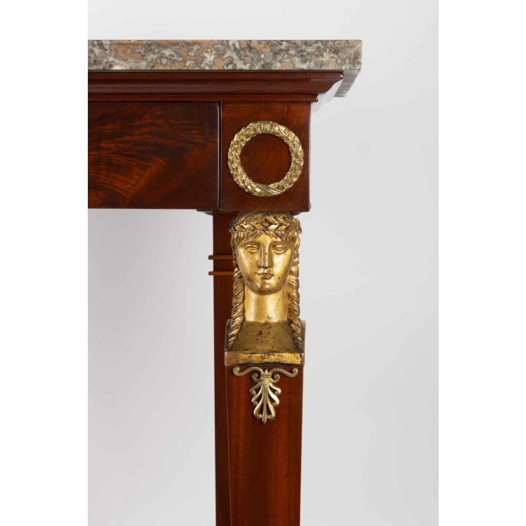 Console d’époque 1er Empire (1804 – 1815). | Biron Console d'époque 1er Empire (1804 - 1815).