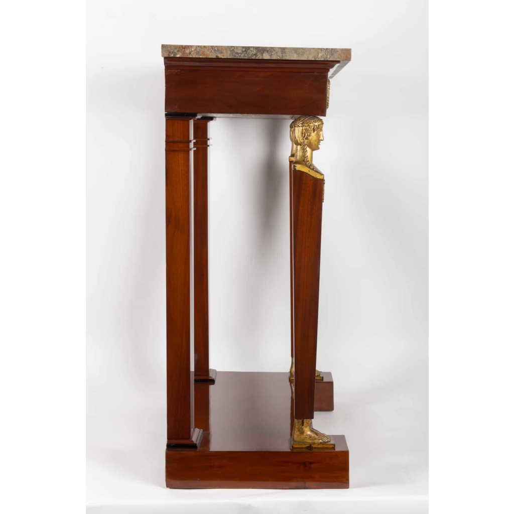 Console d’époque 1er Empire (1804 – 1815). | Biron Console d'époque 1er Empire (1804 - 1815).