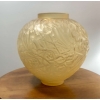 Vase « Gui » verre jaune opalescent de René LALIQUE | Biron |||||||