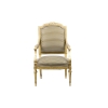 Paire de fauteuils style Louis XVI en bois doré, vers 1880 | Biron Paire de fauteuils style Louis XVI en bois doré, vers 1880