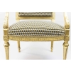 Paire de fauteuils style Louis XVI en bois doré, vers 1880 | Biron Paire de fauteuils style Louis XVI en bois doré, vers 1880