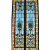 PAIRE DE VITRAUX AUX BOUQUETS FLEURIS REF V83 | Biron |||||||