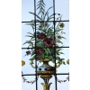 PAIRE DE VITRAUX AUX BOUQUETS FLEURIS REF V83 | Biron PAIRE DE VITRAUX AUX BOUQUETS FLEURIS REF V83