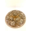 Encrier « Escargots » verre blanc patiné sépia et gris de René LALIQUE | Biron ||||