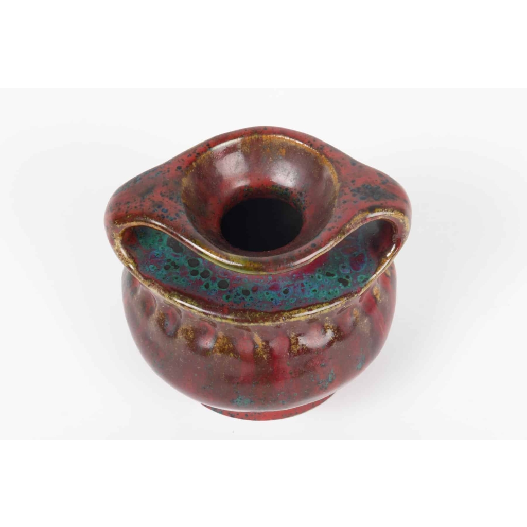 vase art nouveau par Pierre Adrien Dalpayrat ( 1844 – 1910 ) | Biron vase art nouveau par Pierre Adrien Dalpayrat ( 1844 - 1910 )