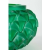 Vase « Languedoc » verre vert émeraude patiné blanc de René LALIQUE | Biron Vase "Languedoc" verre vert émeraude patiné blanc de René LALIQUE