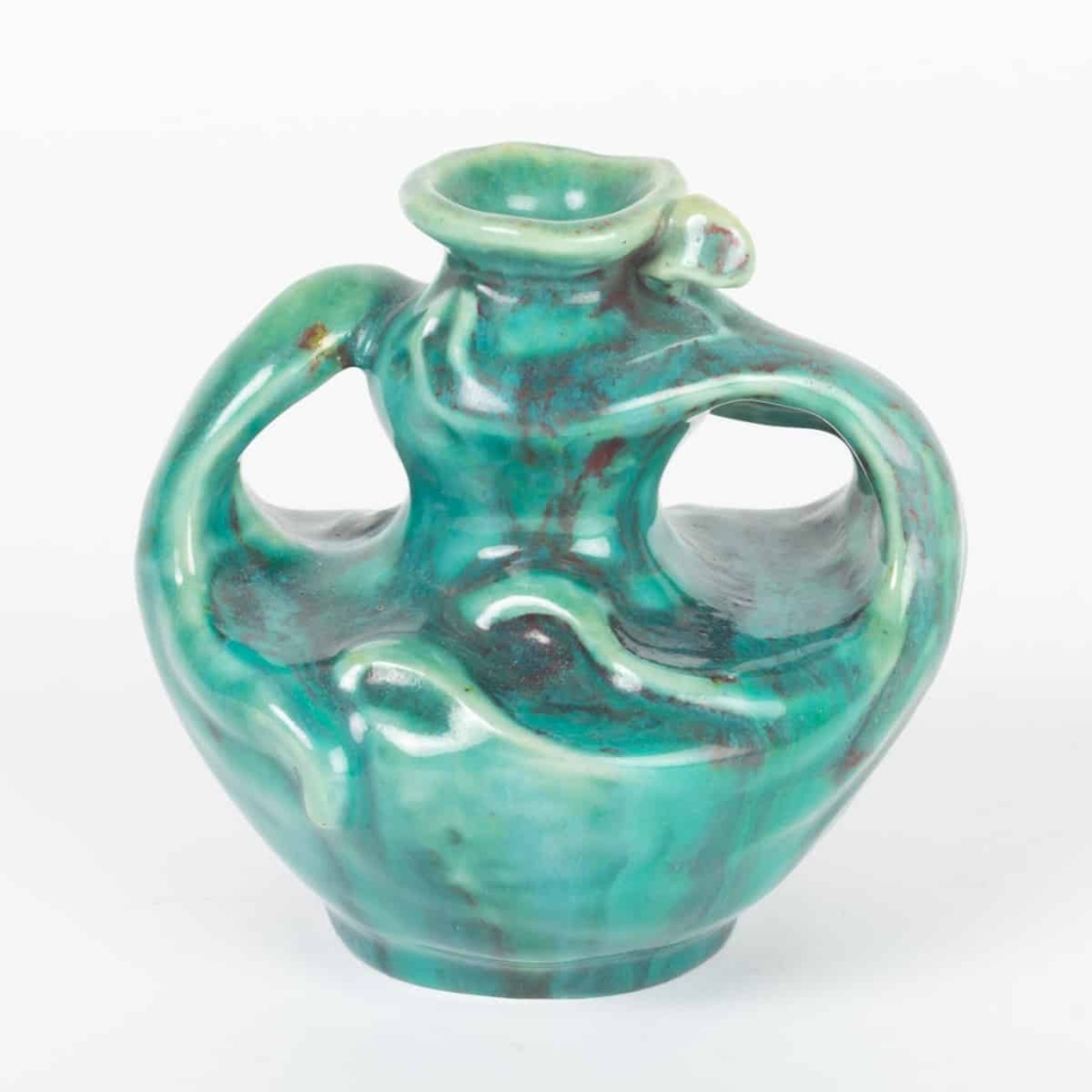 Petit vase art nouveau par Pierre Adrien Dalpayrat ( 1844-1010) | Biron |||||