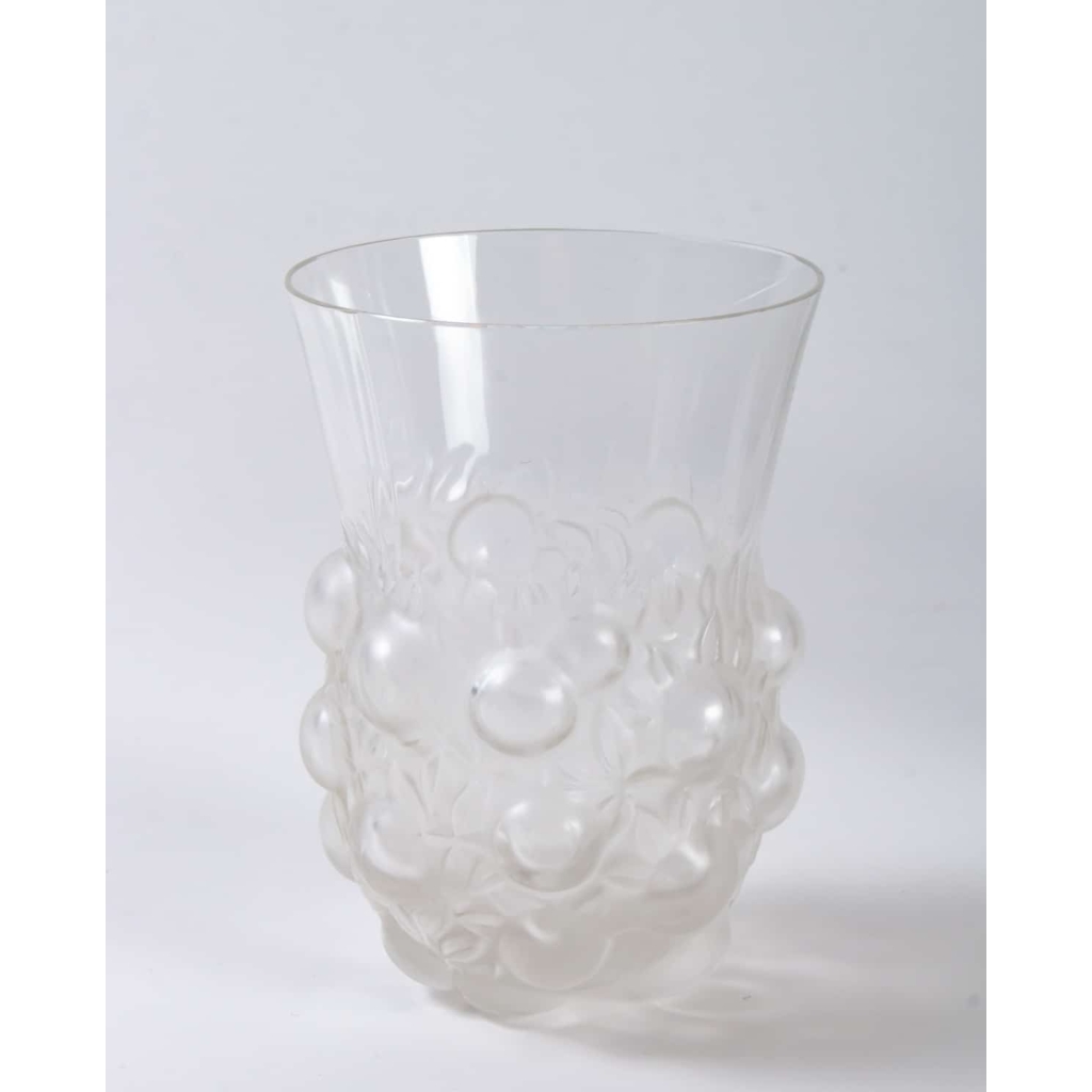 Service à Orangeade « Sétubal » en verre blanc de René LALIQUE | Biron Service à Orangeade "Sétubal" en verre blanc de René LALIQUE