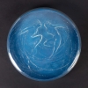 Boîte « Deux Sirènes » verre opalescent – base satin bleu de René LALIQUE | Biron Boîte « Deux Sirènes » verre opalescent - base satin bleu de René LALIQUE