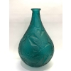 Vase « Sauges » verre vert canard de René LALIQUE | Biron ||||||