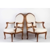 Suite de 4 Fauteuils de style Louis XV du 19e siècle | Biron Suite de 4 Fauteuils de style Louis XV du 19e siècle