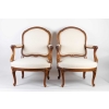 Suite de 4 Fauteuils de style Louis XV du 19e siècle | Biron Suite de 4 Fauteuils de style Louis XV du 19e siècle
