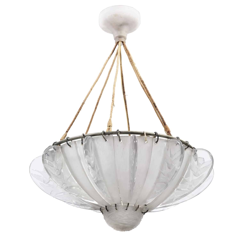 René Lalique Lustre « Hirondelles » | Biron ||