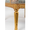 Paire de Fauteuils en bois doré de style Louis XVI fin 19e siècle | Biron Paire de Fauteuils en bois doré de style Louis XVI fin 19e siècle