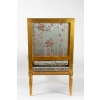 Paire de Fauteuils en bois doré de style Louis XVI fin 19e siècle | Biron Paire de Fauteuils en bois doré de style Louis XVI fin 19e siècle