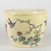 Cache-pot aux oiseaux et fleurs de Théodore DECK ( 1823-1891) | Biron Cache-pot aux oiseaux et fleurs de Théodore DECK ( 1823-1891)