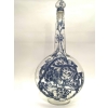 Carafe « Aubépines » verre blanc patiné bleu de René LALIQUE | Biron ||