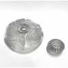 Flacon « Misti » en verre blanc patiné bleu de René LALIQUE pour L.T PIVER | Biron Flacon "Misti" en verre blanc patiné bleu de René LALIQUE pour L.T PIVER