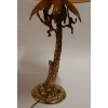 1980′ Lampe En Bronze Doré Aux Singes Dans Un Palmier | Biron 1980' Lampe En Bronze Doré Aux Singes Dans Un Palmier
