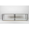 Bouts de Canapé 1970 en acier et chrome VITRA | Biron ||||||||