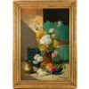 Emile Godchaux (1860 – 1938): Bouquet de chrysanthèmes. | Biron |||||||