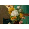 Emile Godchaux (1860 – 1938): Bouquet de chrysanthèmes. | Biron Emile Godchaux (1860 - 1938): Bouquet de chrysanthèmes.