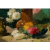 Emile Godchaux (1860 – 1938): Bouquet de chrysanthèmes. | Biron Emile Godchaux (1860 - 1938): Bouquet de chrysanthèmes.