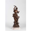 « Fleurs d’amour » Bronze signé Auguste DEWEVER | Biron |||||||||||
