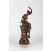 « Fleurs d’amour » Bronze signé Auguste DEWEVER | Biron "Fleurs d’amour" Bronze signé Auguste DEWEVER