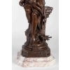 « Fleurs d’amour » Bronze signé Auguste DEWEVER | Biron "Fleurs d’amour" Bronze signé Auguste DEWEVER