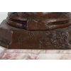« Fleurs d’amour » Bronze signé Auguste DEWEVER | Biron "Fleurs d’amour" Bronze signé Auguste DEWEVER