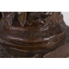 « Fleurs d’amour » Bronze signé Auguste DEWEVER | Biron "Fleurs d’amour" Bronze signé Auguste DEWEVER