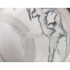 Vase « Hirondelles » verre blanc émaillé bleu de René LALIQUE