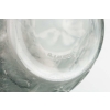 Vase « Perruches » verre blanc patiné bleu de René LALIQUE