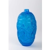 Série de vases « Ronces » verre rouge, bleu, opalescent et butterscotch de René LALIQUE