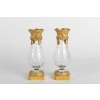 Paire de vases en cristal 19e siècle | Biron |||||||