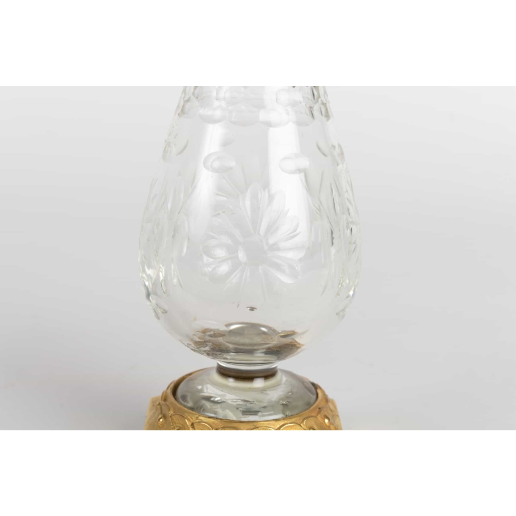 Paire de vases en cristal 19e siècle | Biron Paire de vases en cristal 19e siècle