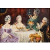 Paire de tableaux Espagnols - Juan Pablo SALINAS (1871-1946)