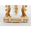 Pas de Deux-Pendule à figures de Chérubins dansant.XIXe, Style Louis XVI.