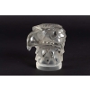 Mascotte Automobile - Bouchon de Radiateur « Tête d’Aigle » verre blanc de René LALIQUE