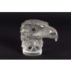 Mascotte Automobile - Bouchon de Radiateur « Tête d’Aigle » verre blanc de René LALIQUE