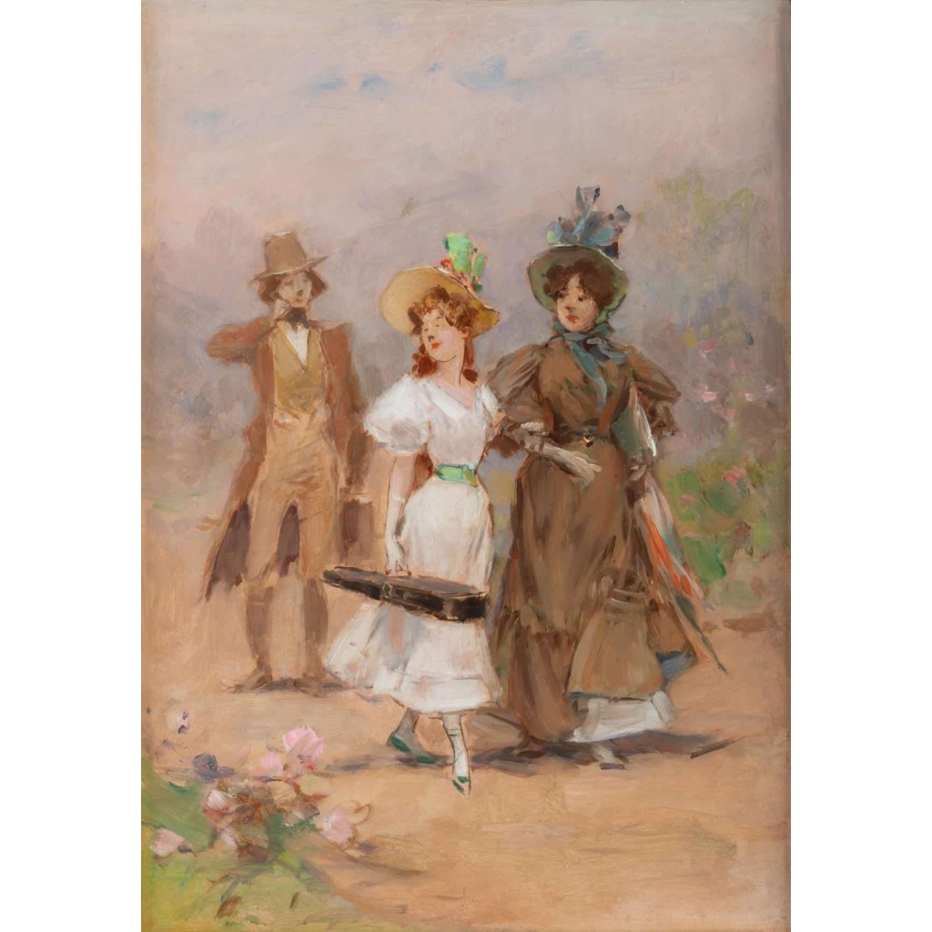 Frederik Hendrik KAEMMERER (La Haye 1839 – Paris 1902) peintre néerlandais | Biron ||||||||