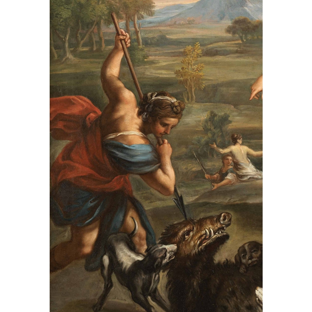 Diane chasseresse – Attribué à Giovanni Odazzi (Rome, vers 1720)
