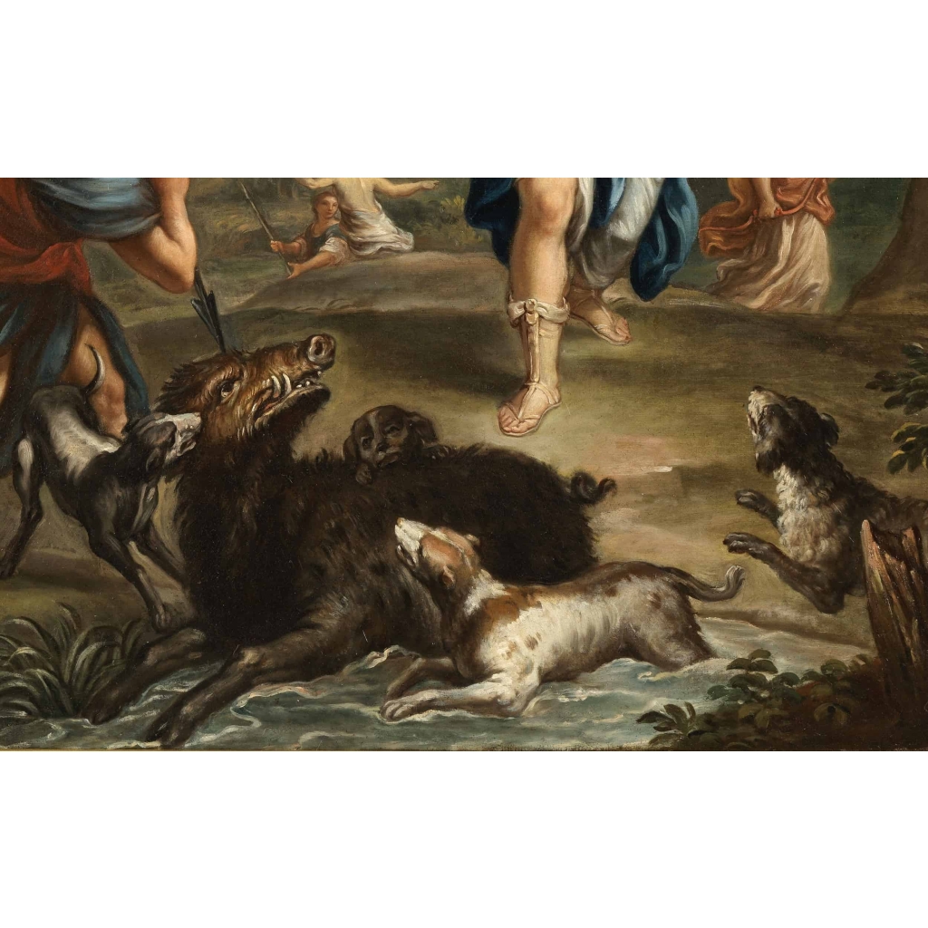 Diane chasseresse – Attribué à Giovanni Odazzi (Rome, vers 1720)